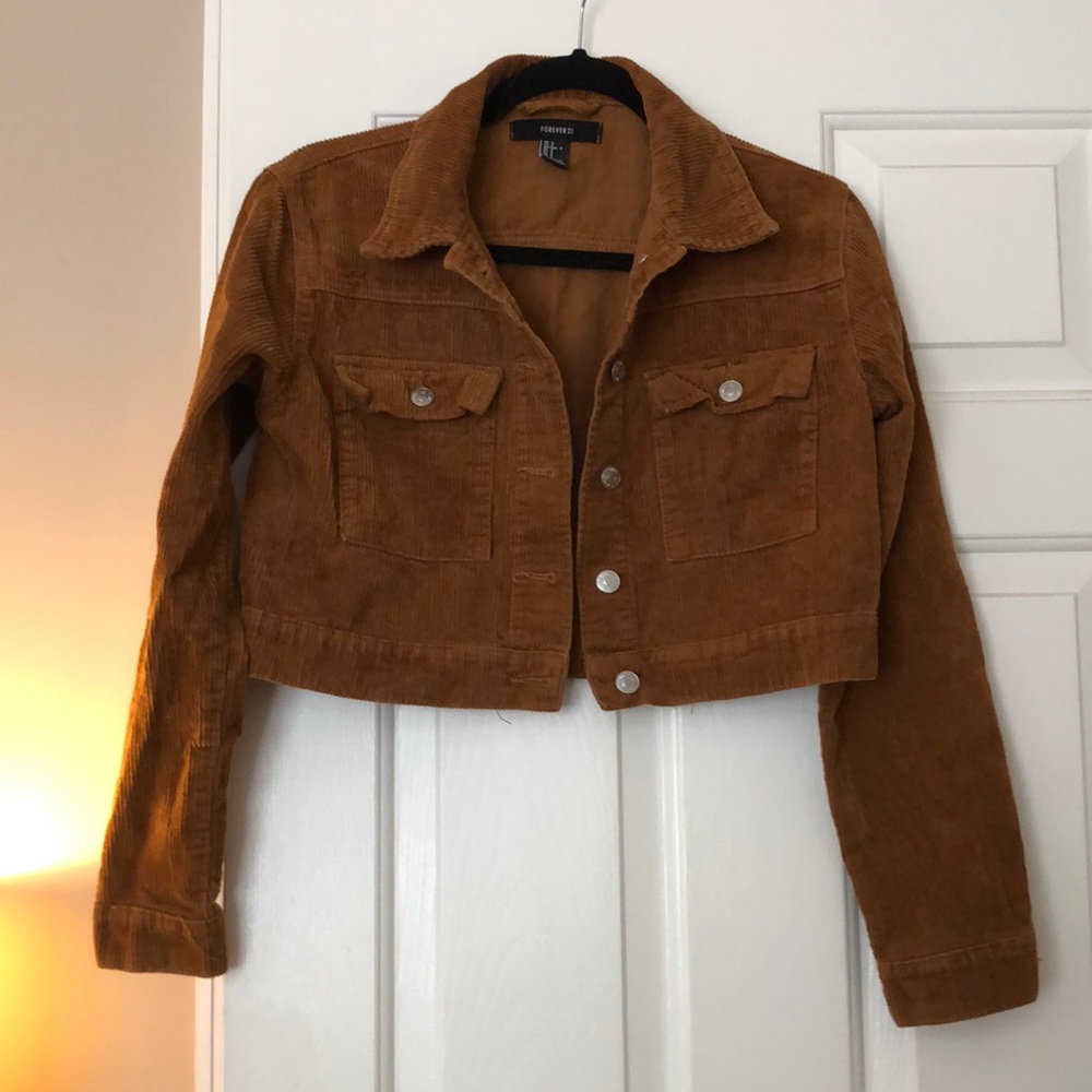 ROPPED CORDUROY JACKET